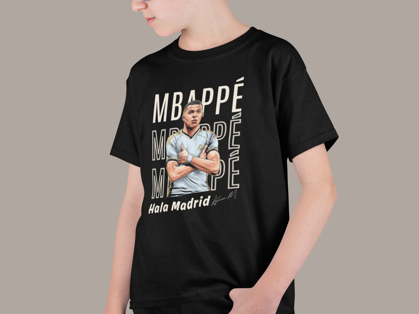 Kylian Mbappe Graphic Tee Real Madrid Unisex Tshirt