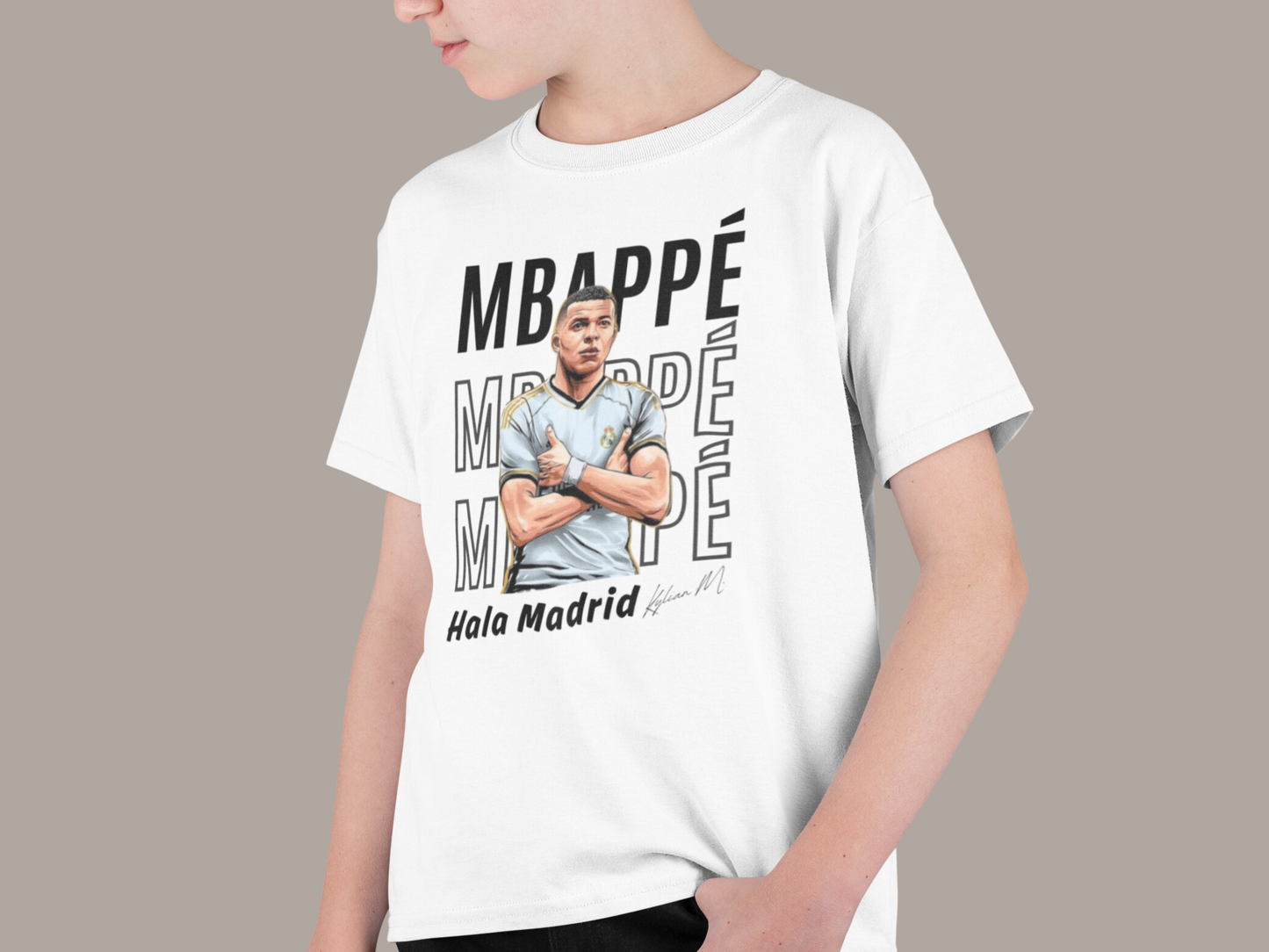 Kylian Mbappe Graphic Tee Real Madrid Unisex Tshirt