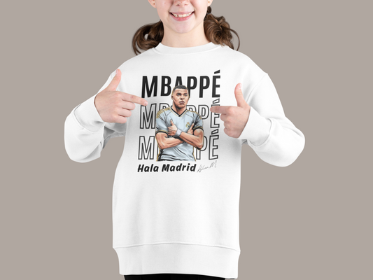 Kylian Mbappe Real Madrid Graphic Sweatshirt