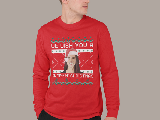 Caitlin Clark Ugly Christmas Unisex Long Sleeve - Tshirt