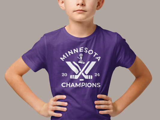 PWHL Minnesota Hockey Champions Unisex T-Shirt