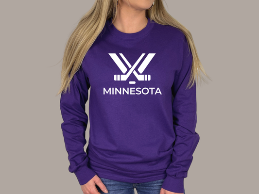 PWHL Minnesota Hockey Unisex Long Sleeve T-shirt