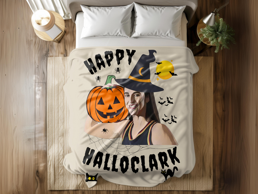 Cailtin Clark Halloween Witch Plush Blankets