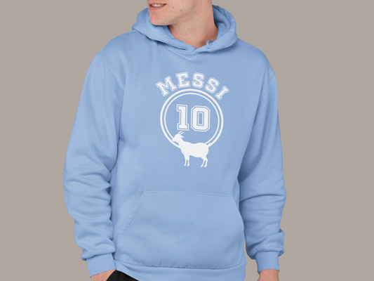 Messi 10 Goat Argentina Unisex Hoodie