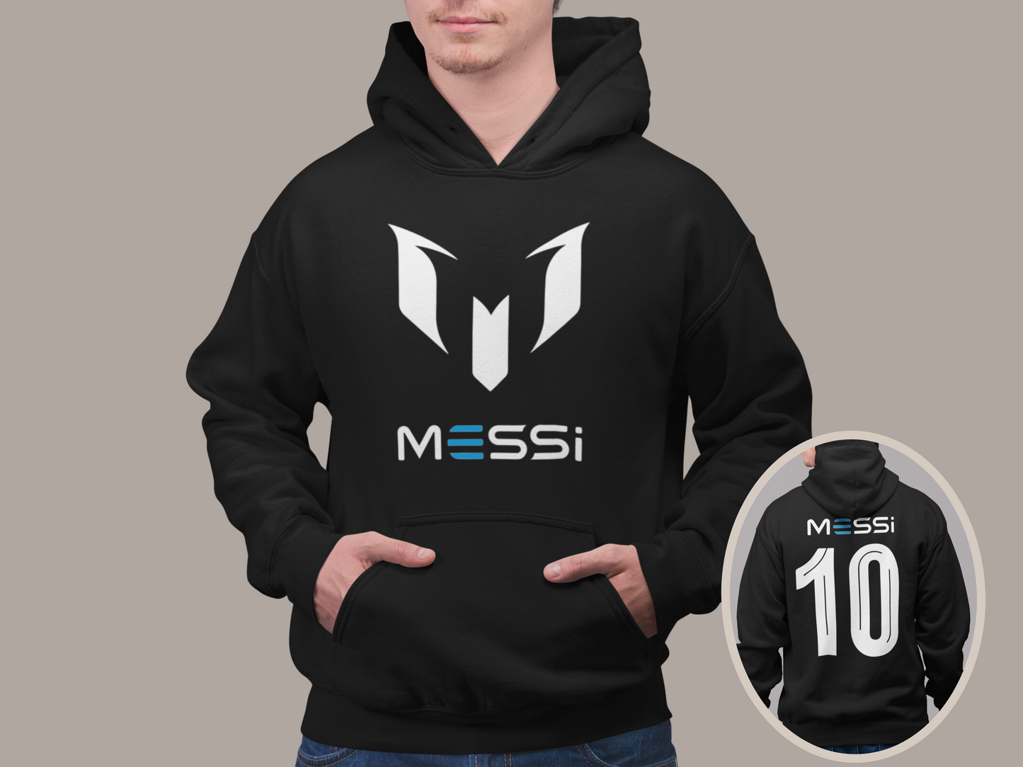 Messi 10 Soccer Player Unisex Hoodie