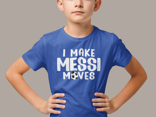 I make  Messi moves Argentina Soccer Unisex T-shirt