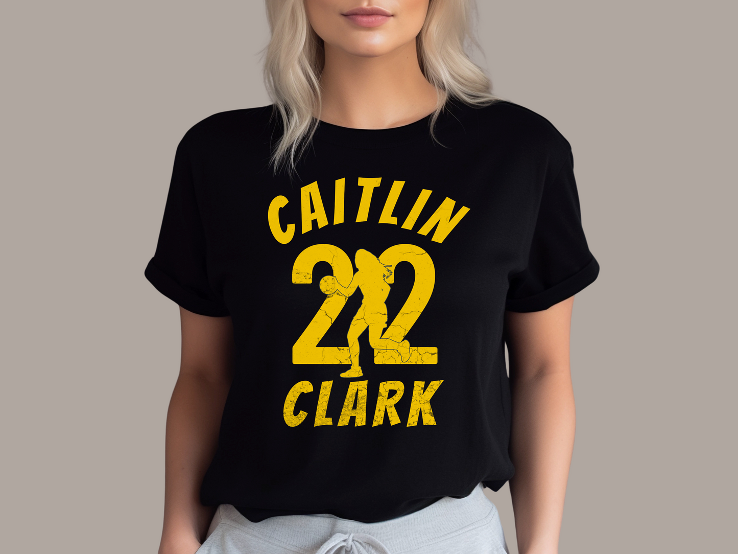 Caitlin Clark 22 Vintage Unisex T-shirt