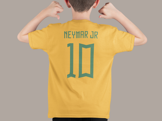 Neymar Jr. 10 Brazil Soccer Unisex T-shirt