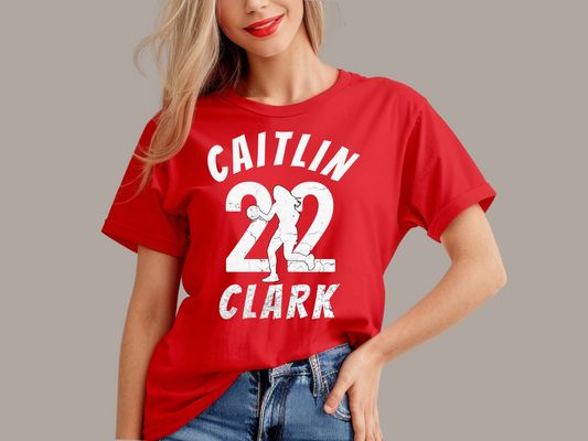 Caitlin Clark 22 Vintage Unisex T-shirt