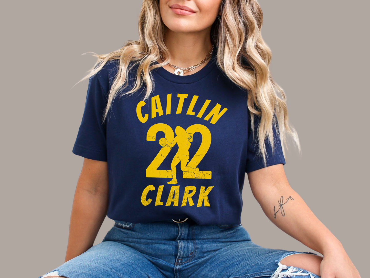 Caitlin Clark 22 Vintage Unisex T-shirt