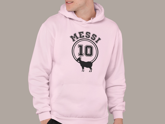 Messi 10 Goat League Unisex Hoodie