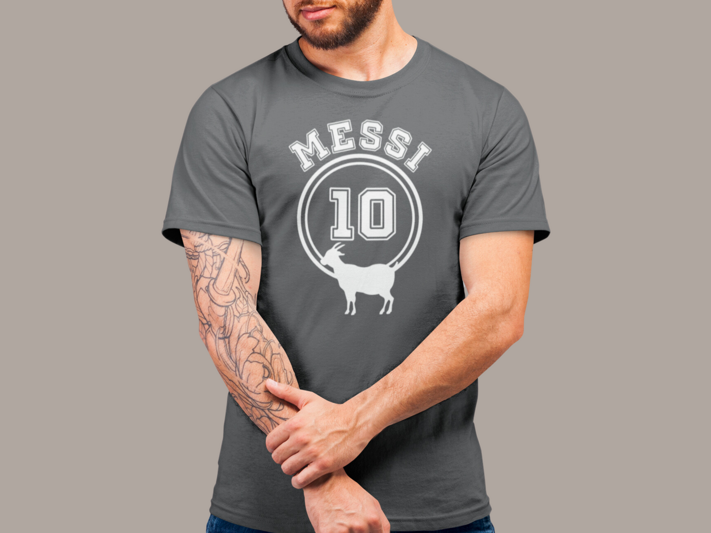 Messi 10 Goat League Unisex T-Shirt