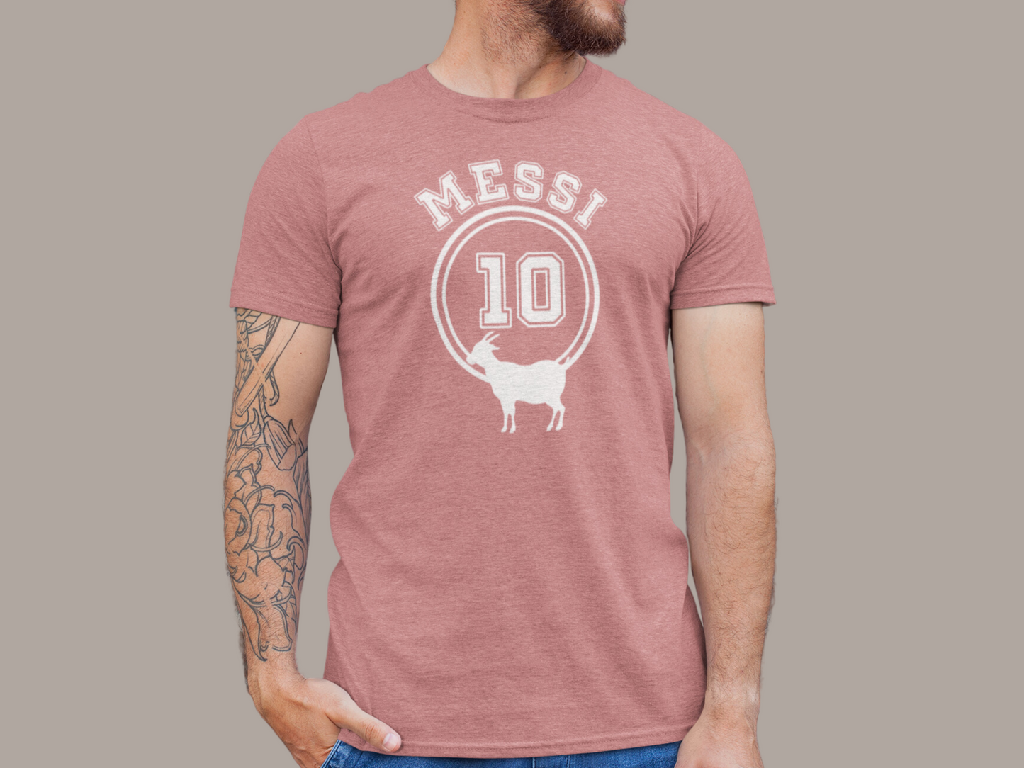 Messi 10 Goat League Unisex T-Shirt