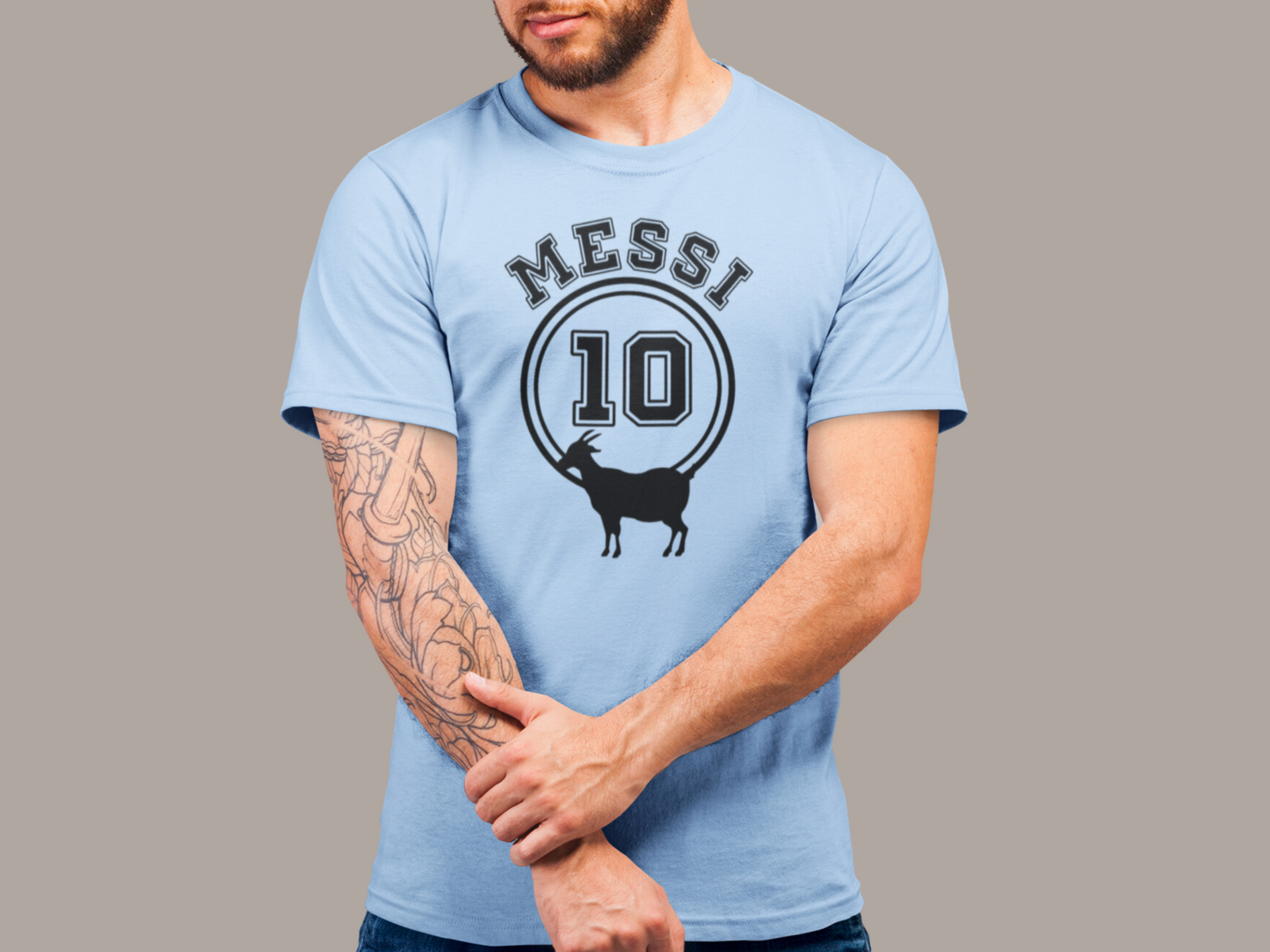 Messi 10 Goat Argentina Unisex T-shirt