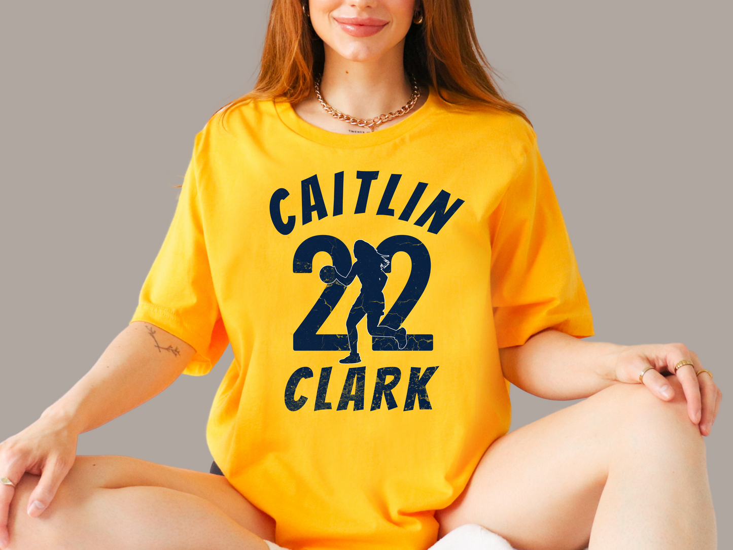 Caitlin Clark 22 Vintage Unisex T-shirt